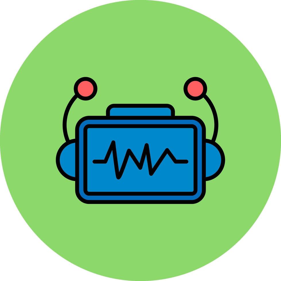 Bot Abstract Pattern Block vector