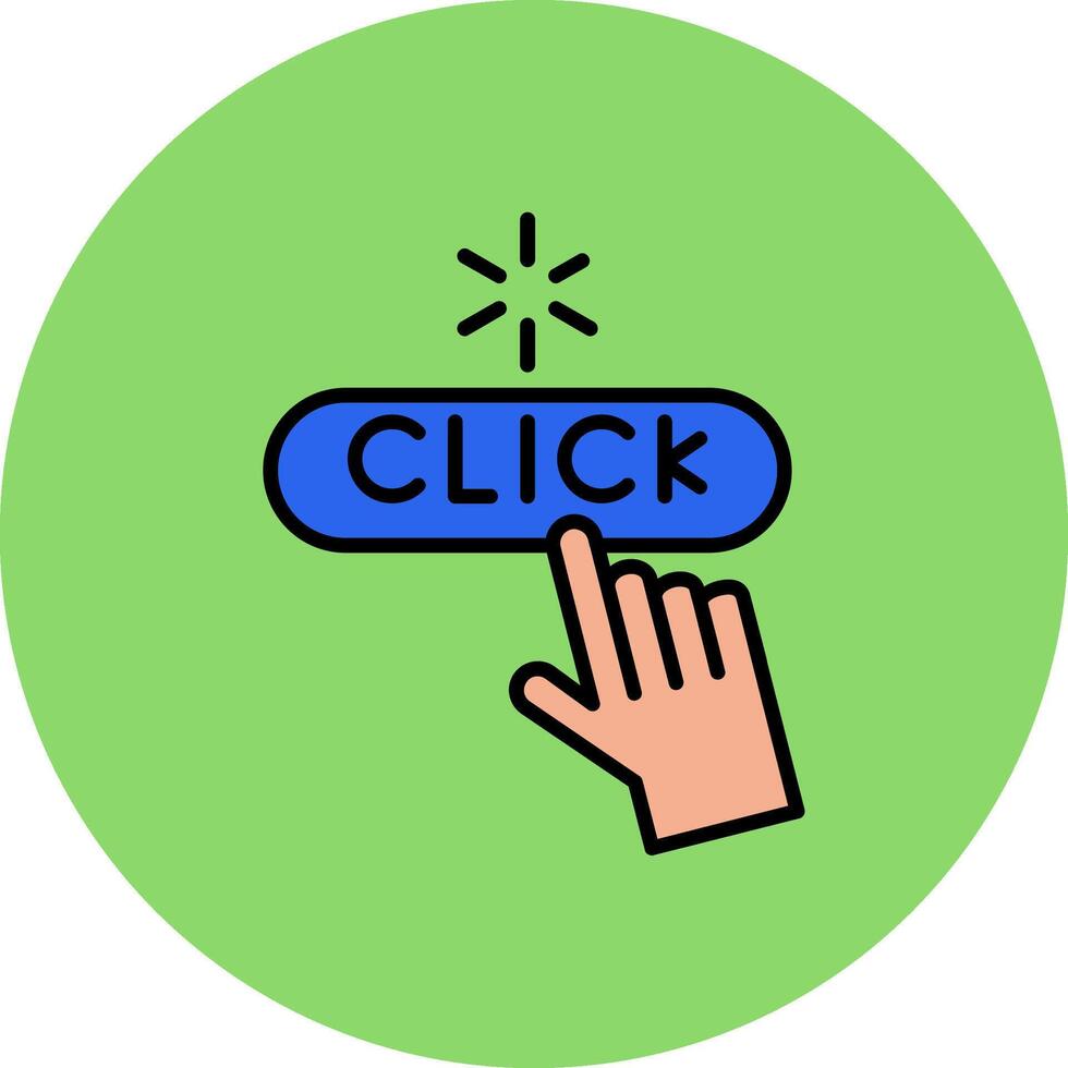 Click Subtle Stroke Patch vector