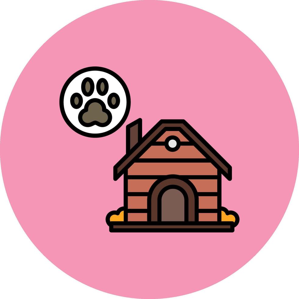 Pet Boarding Soft Display Unit vector