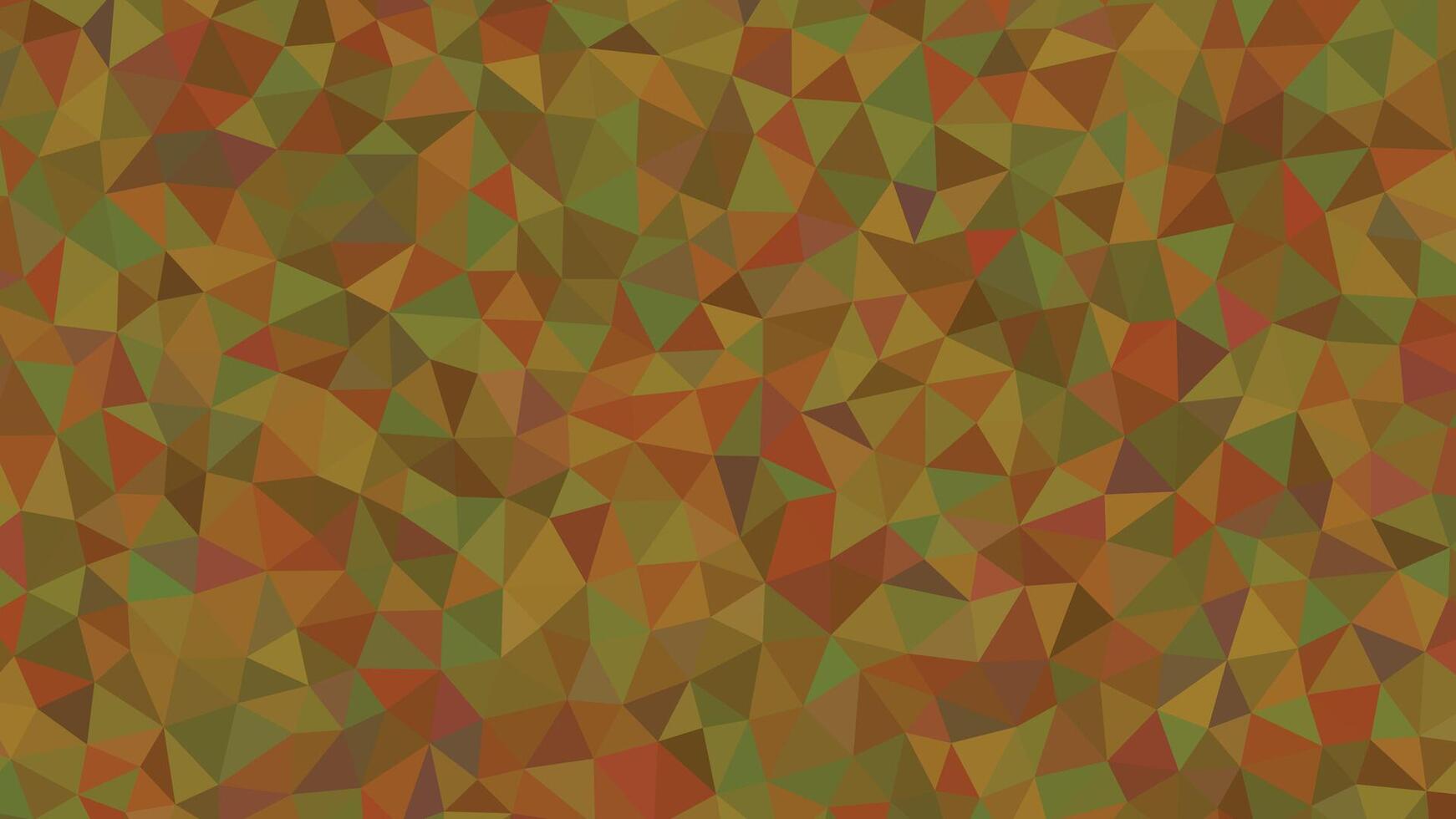 Abstract geometric background with triangles in earth tone color palette vector