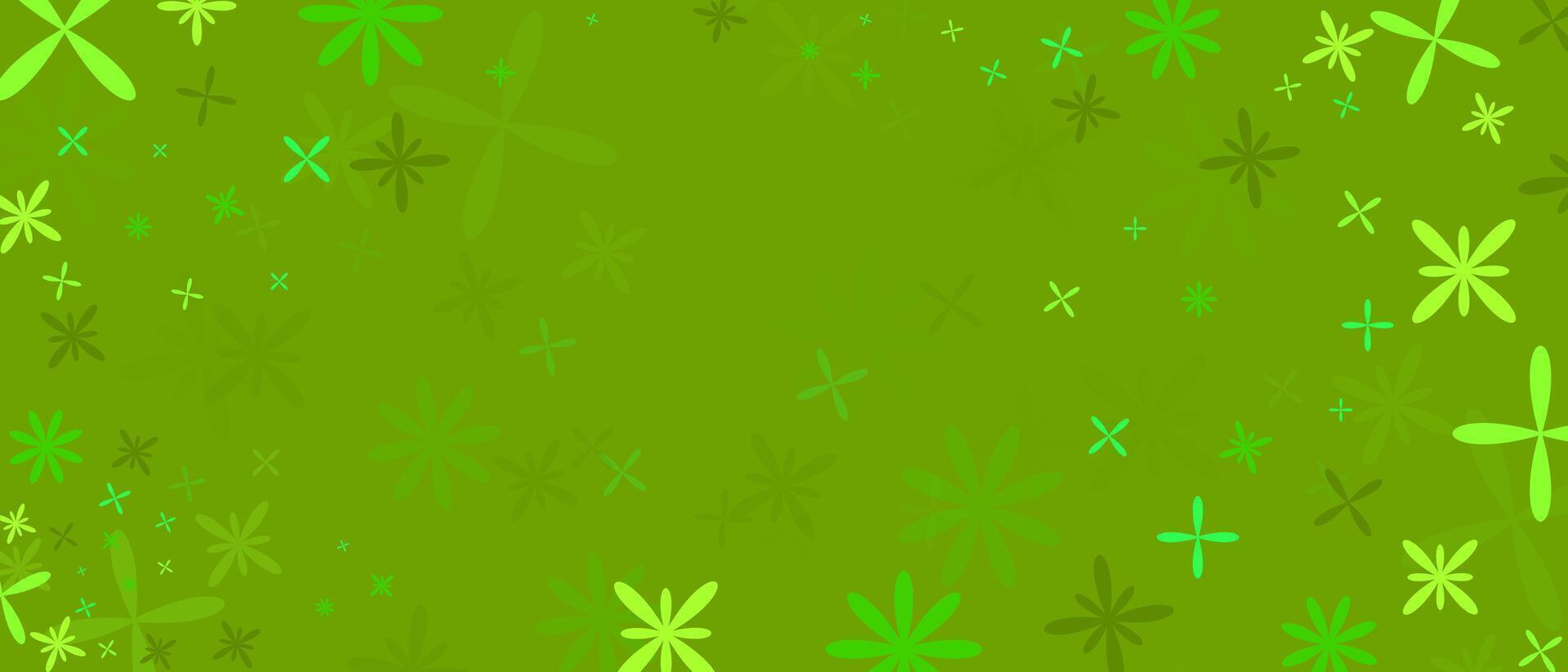 Abstract background pattern with leaves.,Green background. vector