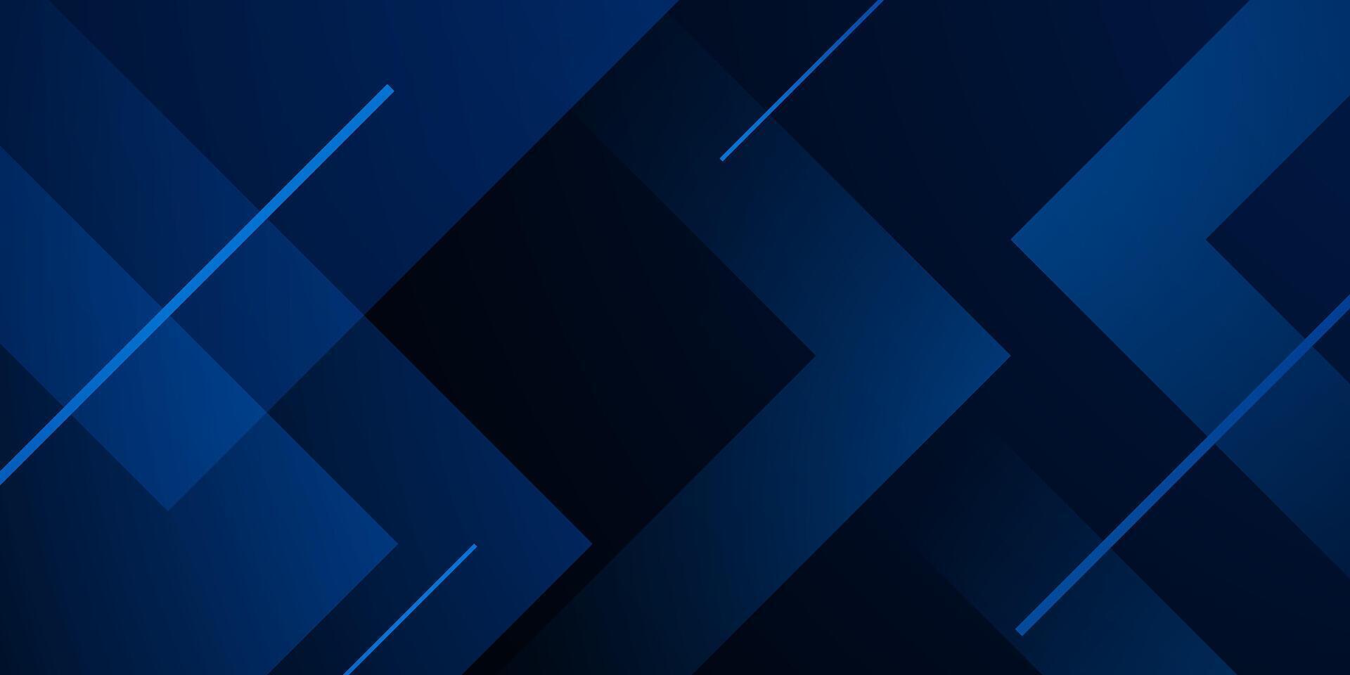 Abstract dark blue arrow pattern background with futuristic shapes element design. Modern concept style. vector