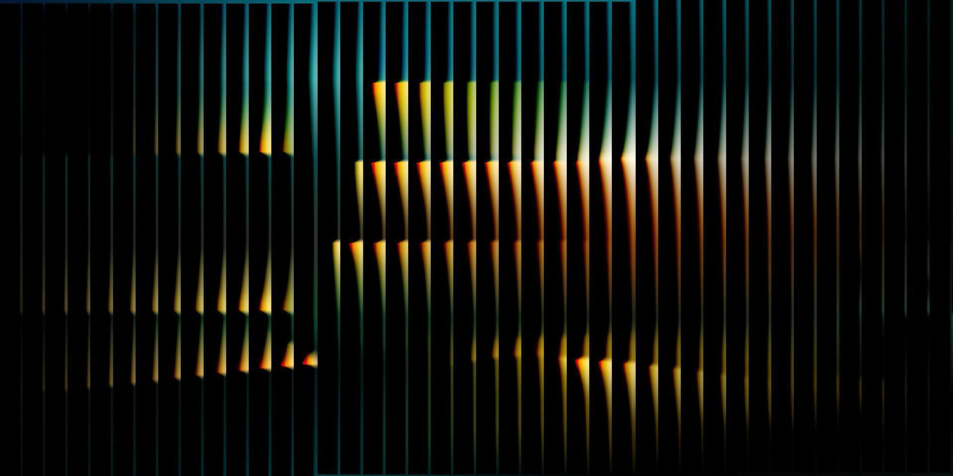 Colorful abstract light patterns vector