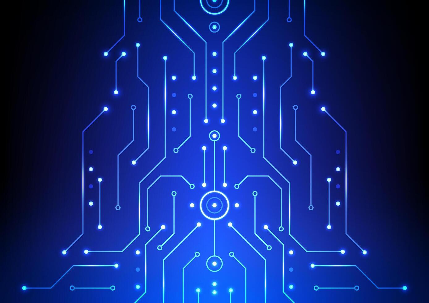 Digital technology circuit background. Futuristic circuit concept. Design for circuit lines network system data cyber virtual and backdrop. vector
