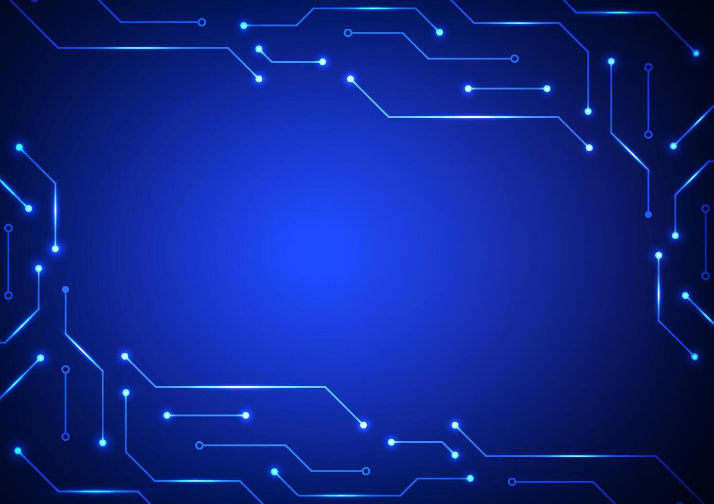 Digital technology circuit background. Futuristic circuit concept. Design for circuit lines microchip system data cyber virtual and backdrop. vector