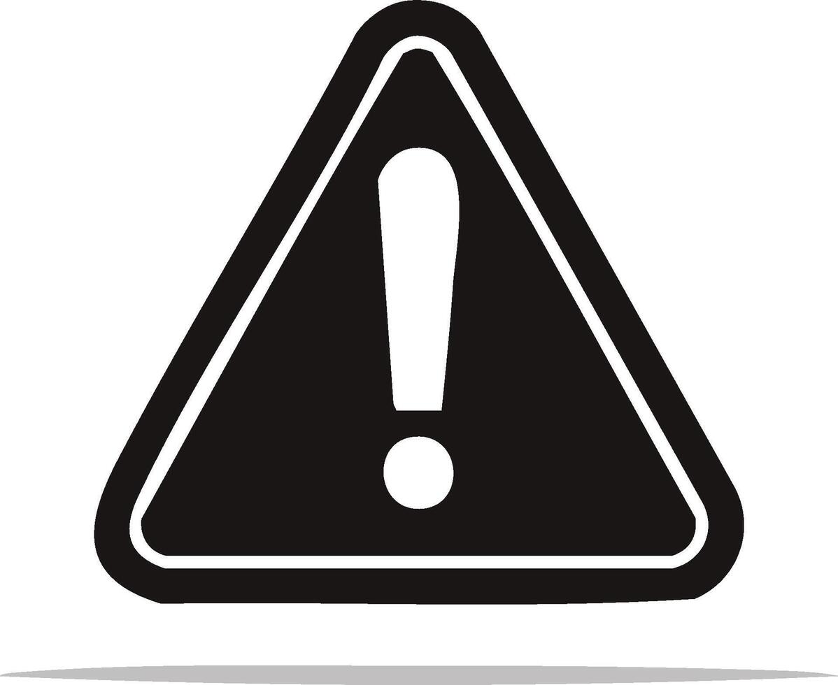 Warning, Hazard, Caution, Attention Sign - Triangular Symbol, Exclamation Point, Risk, Danger vector
