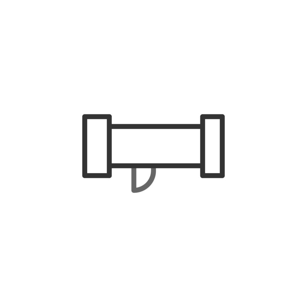 Piping system schematic an infrastructure representation depicting fluid transmission networks and vector