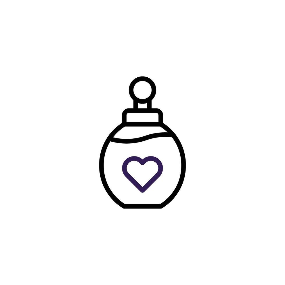 Aromatic elixir of affection enchanting essence capturing heartfelt emotion a symbol of love and vector