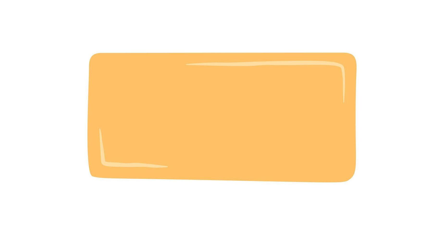 Hand drawn rectangle shape with fluid rounded edges and abstract blob form. Quote textbox and message chat symbol in conversation background, perfect for modern communication graphic template. vector