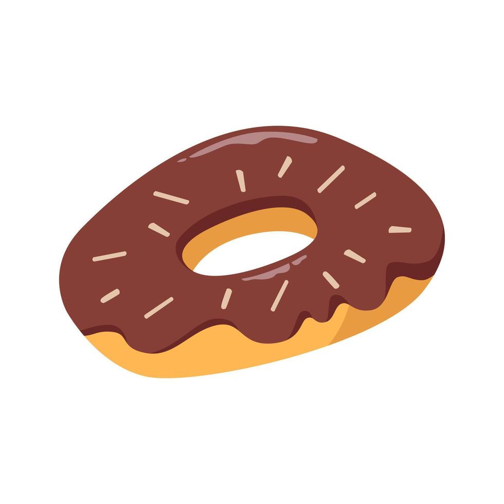 donuts element object for design, cute style with soft color vector