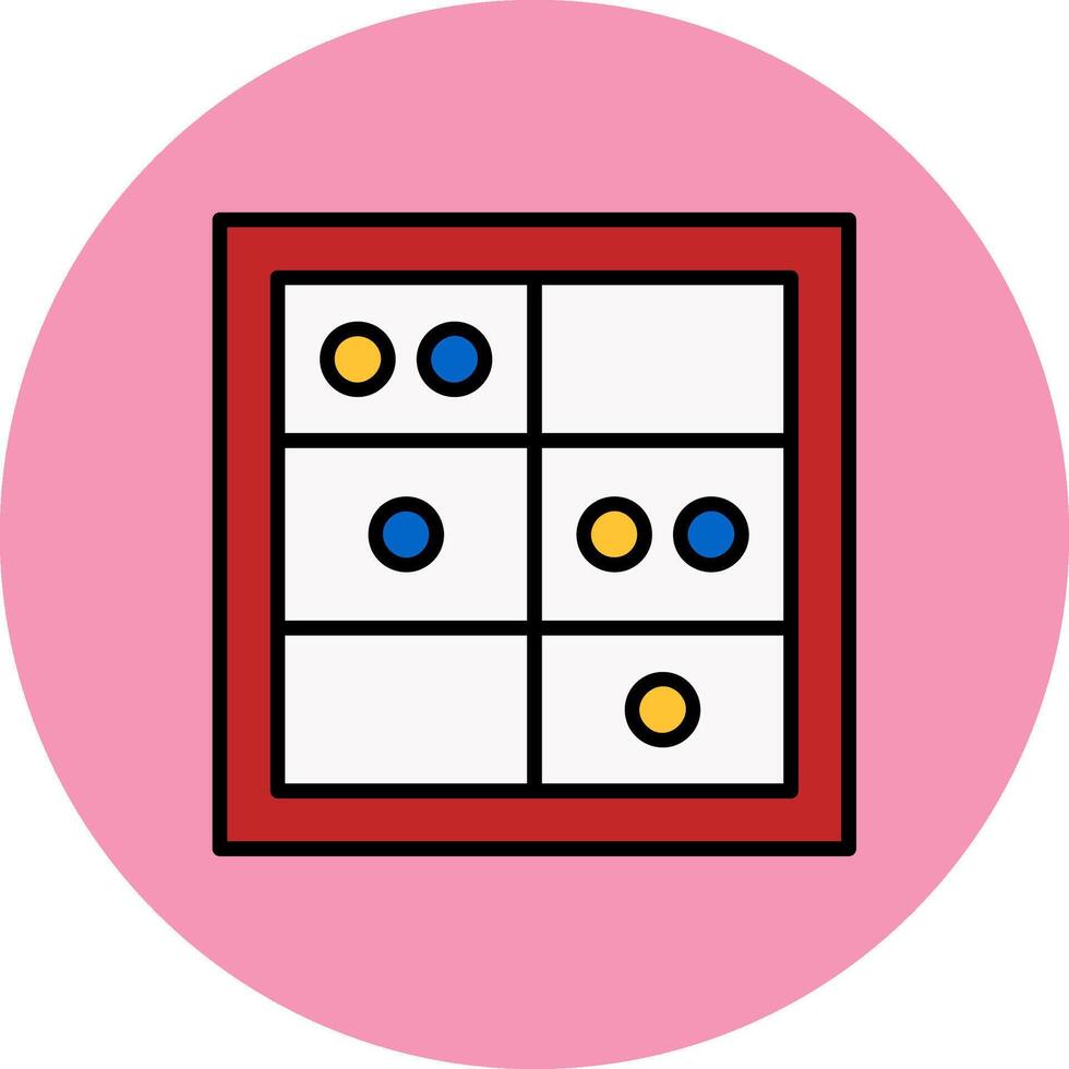 Table Of Rates Subtle Stroke Patch vector