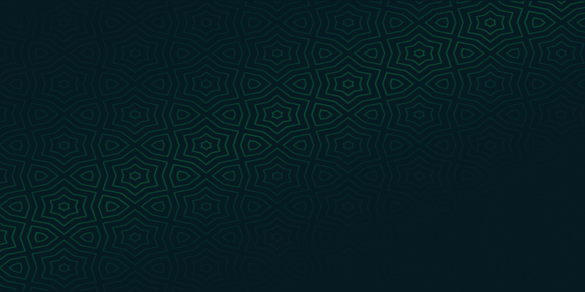 Modern Dark Green Abstract Pattern with Gradient Lighting vector