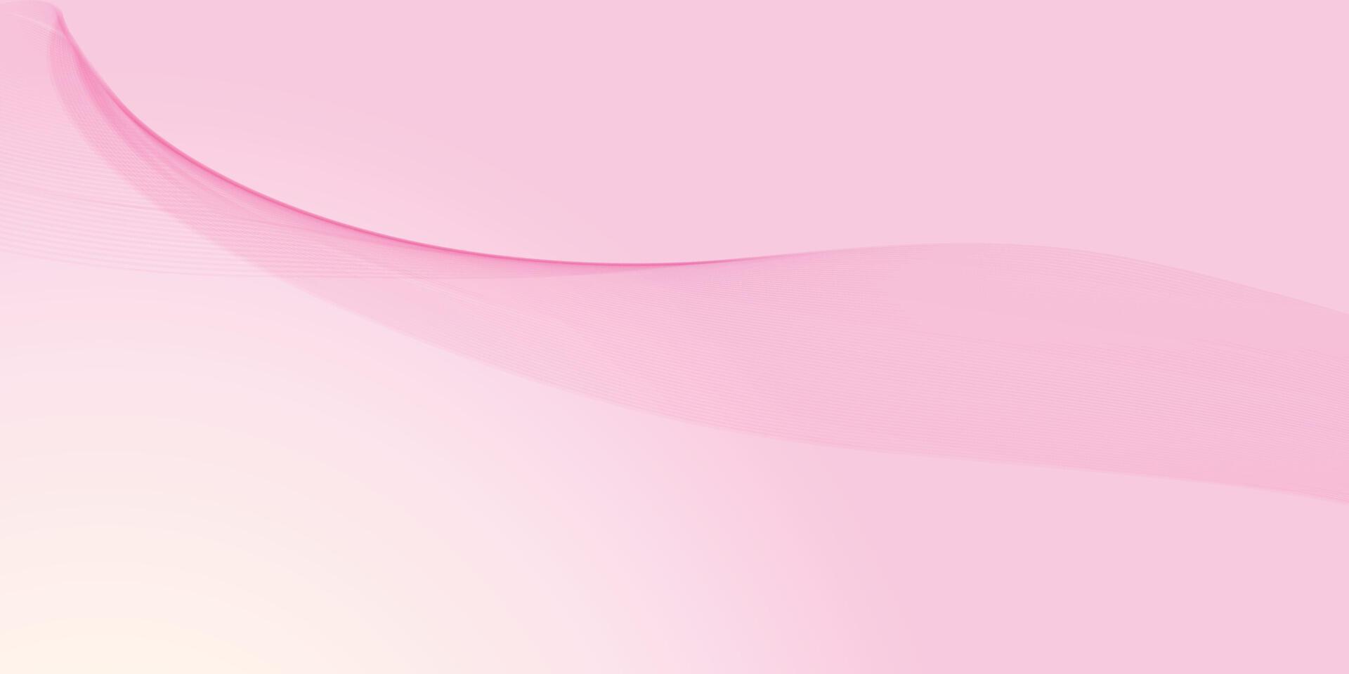 Abstract soft red wavy gradient background vector