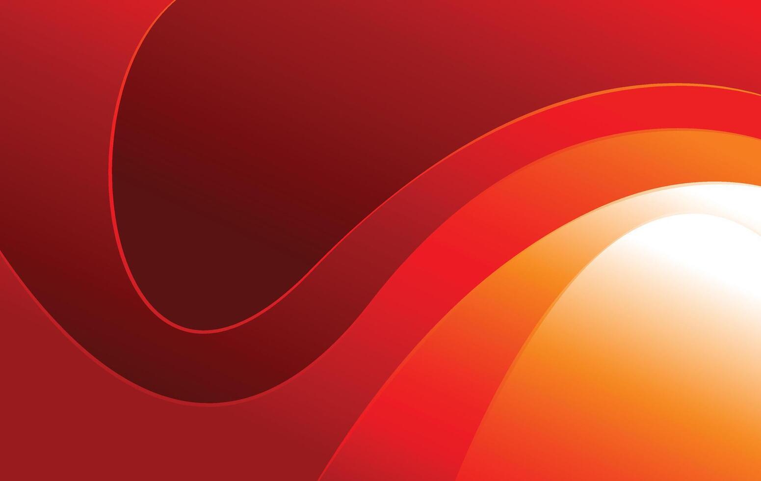wave flow gradient red modern abstract background design vector