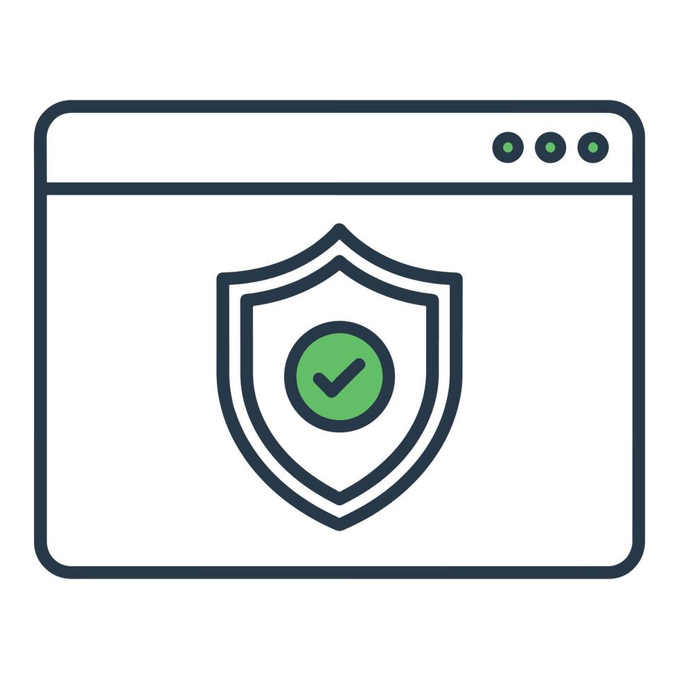 sitio web seguridad datos proteccion seguro tu sitio con ssl vector