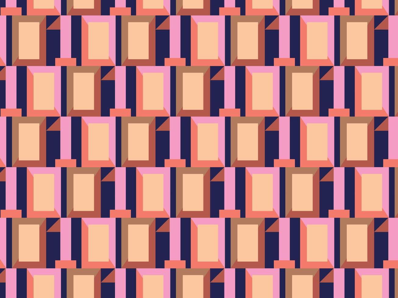 resumen marrón color rectangular geométrico forma modelo vector