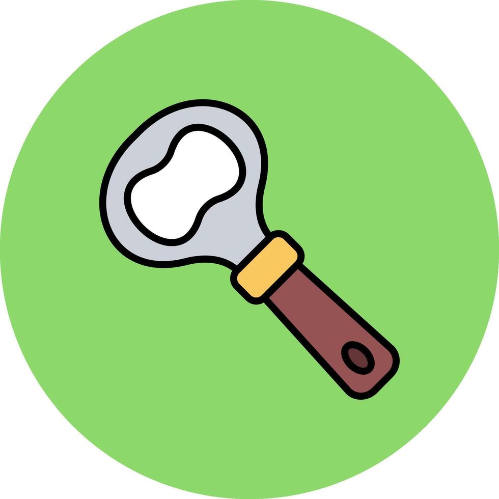 botella abrelatas mínimo curva bloquear vector