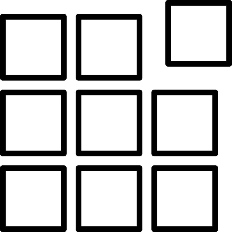 datos matriz, aporte, y estructurado datos icono vector