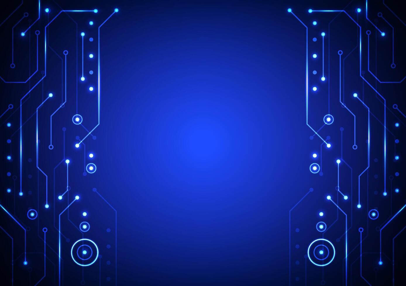 Digital technology circuit background. Futuristic circuit electronic concept. Design for circuit lines network system data computer cyber virtual and backdrop. vector