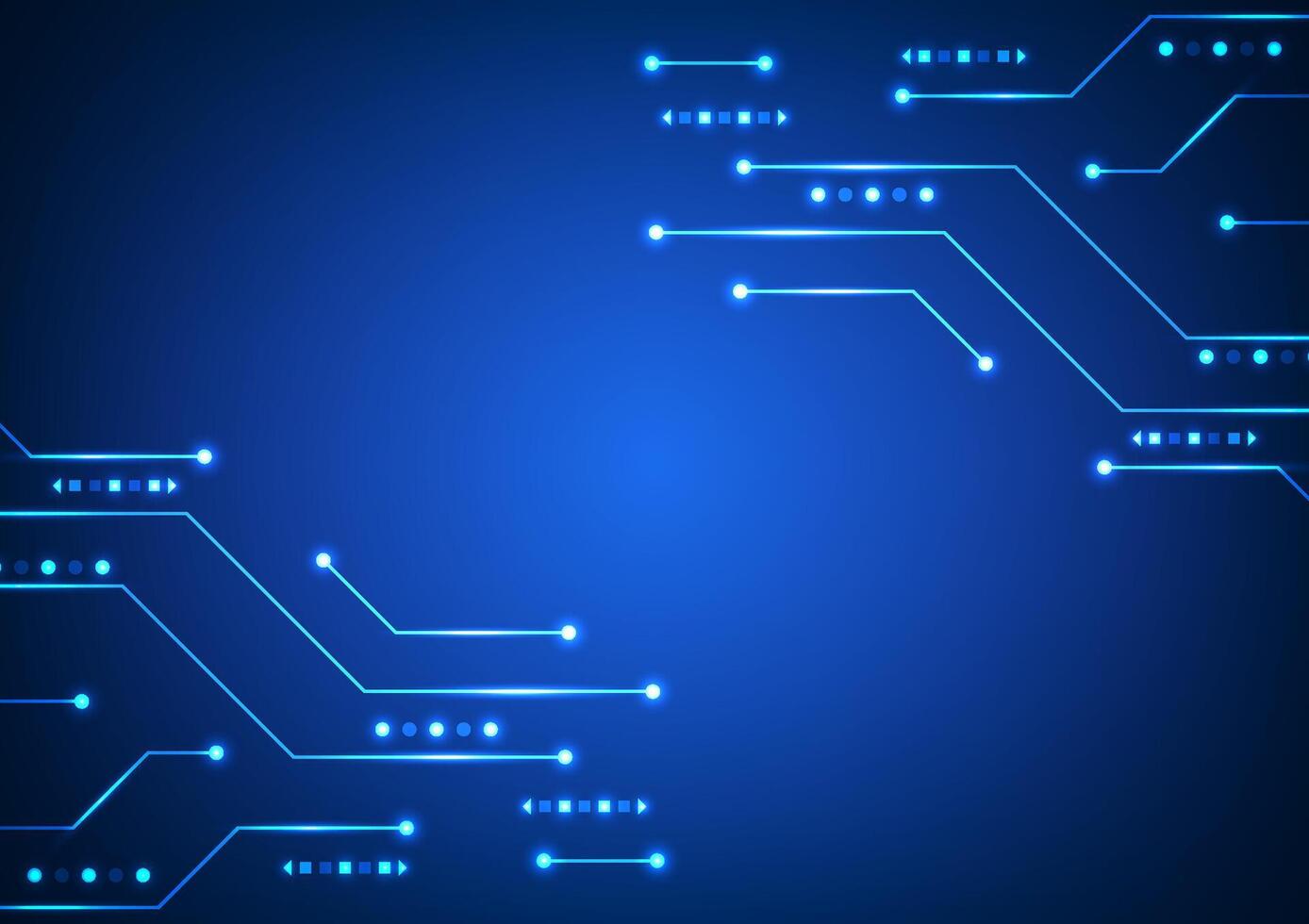 Digital technology circuit background. Futuristic circuit electronic concept. Design for circuit lines network system data computer and cyber virtual. vector