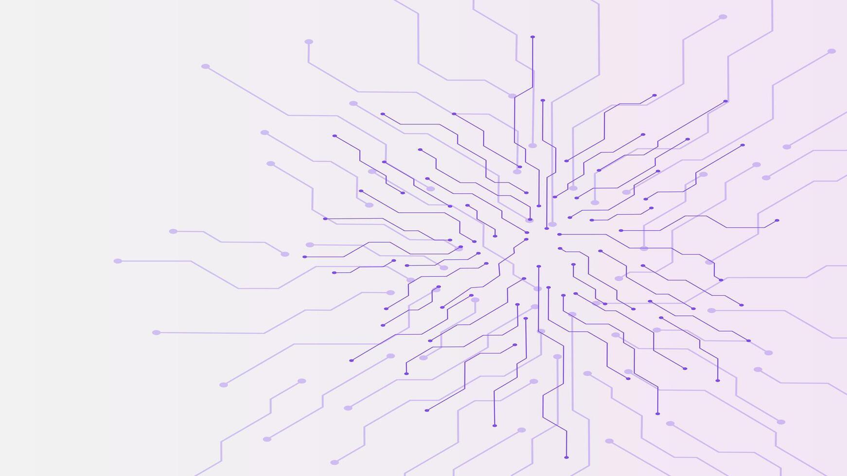 Futuristic Abstract Digital Circuit Board Network Background vector