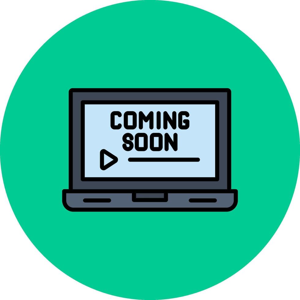 Coming Soon Dynamic Color Fragment vector