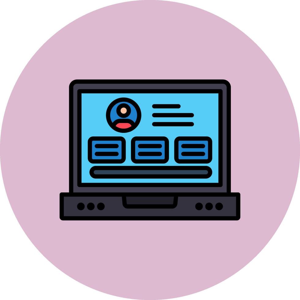 Profile Clean Pattern Element vector