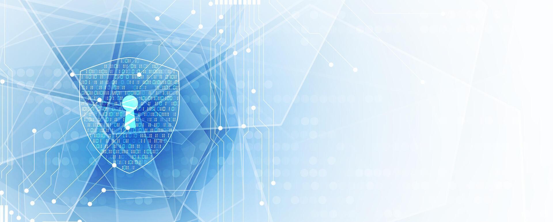 un azul antecedentes con un computadora pantalla y un llave vector