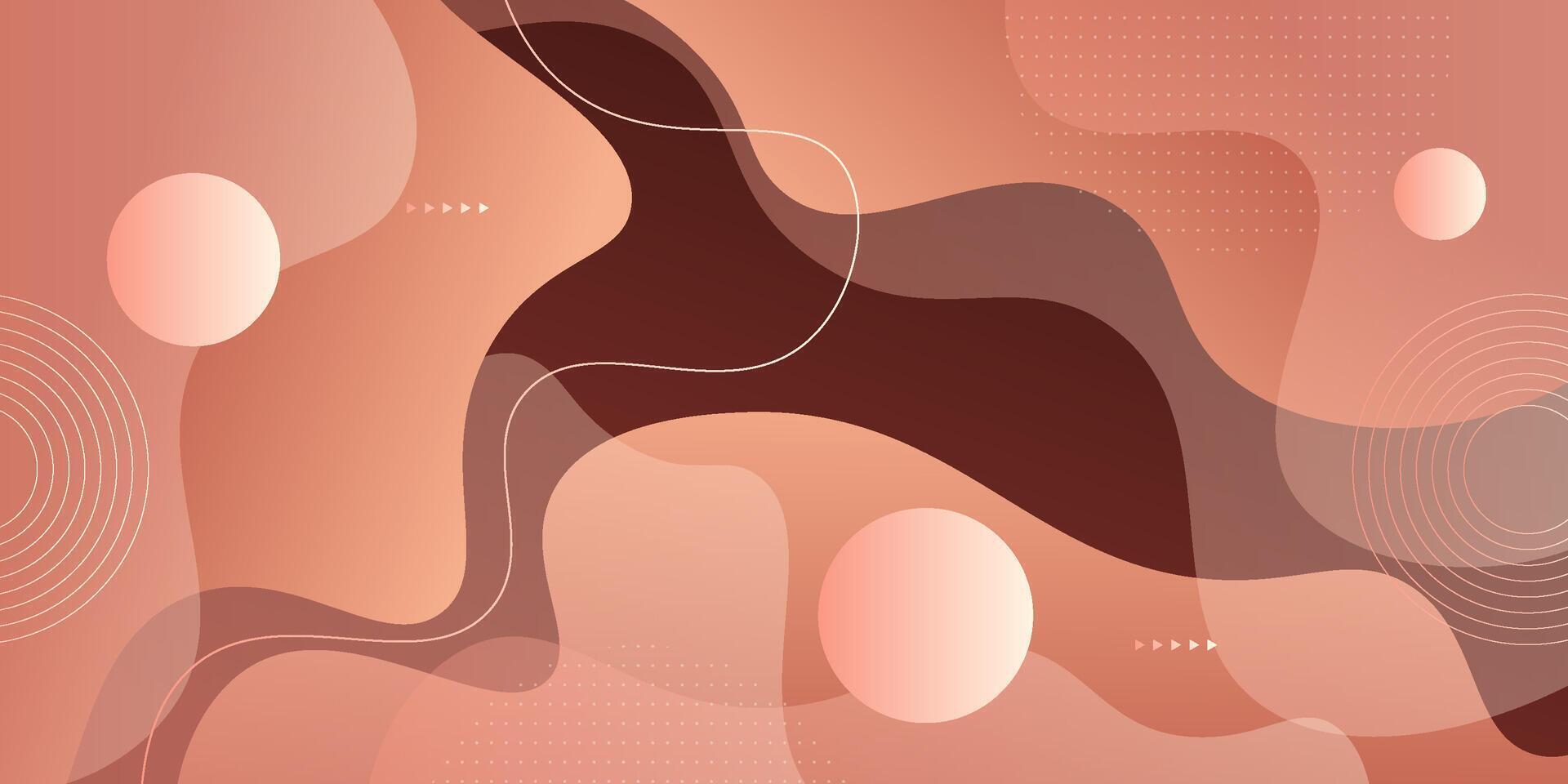 simple and elegant abstract background with bright colored waves. trendy banner pattern shadow concept. vector