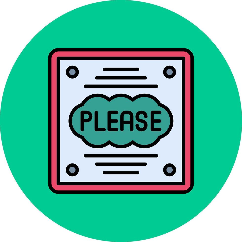 Please Dynamic Color Fragment vector