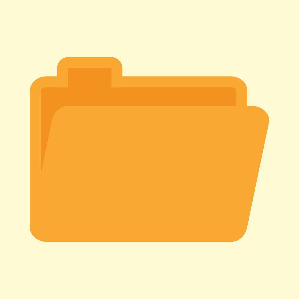 Folder smart trendy colorful gorgeous design useful Illustration colorful background vector