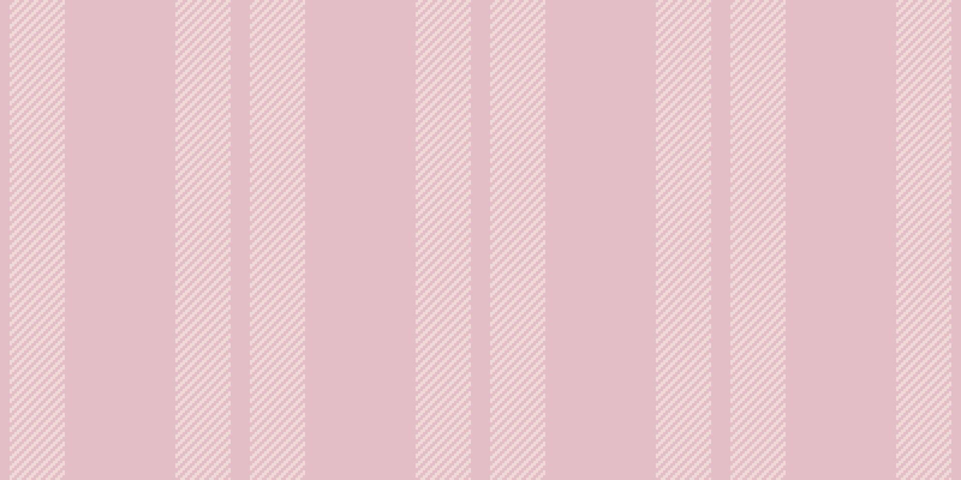 Seal fabric texture textile, apartment pattern background seamless. Rining room vertical stripe lines in light color. vector