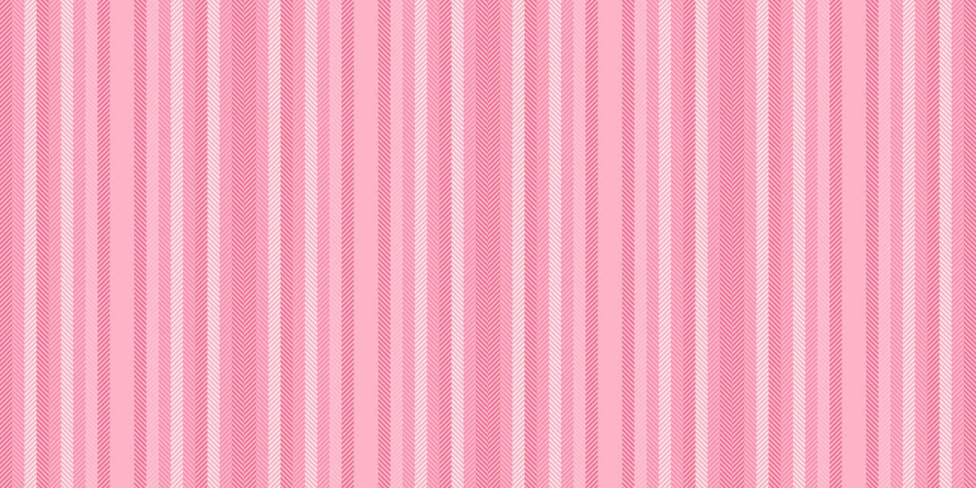Blanket stripe background, elegant lines fabric vertical. Mug pattern seamless texture textile in light pink and red colors. vector