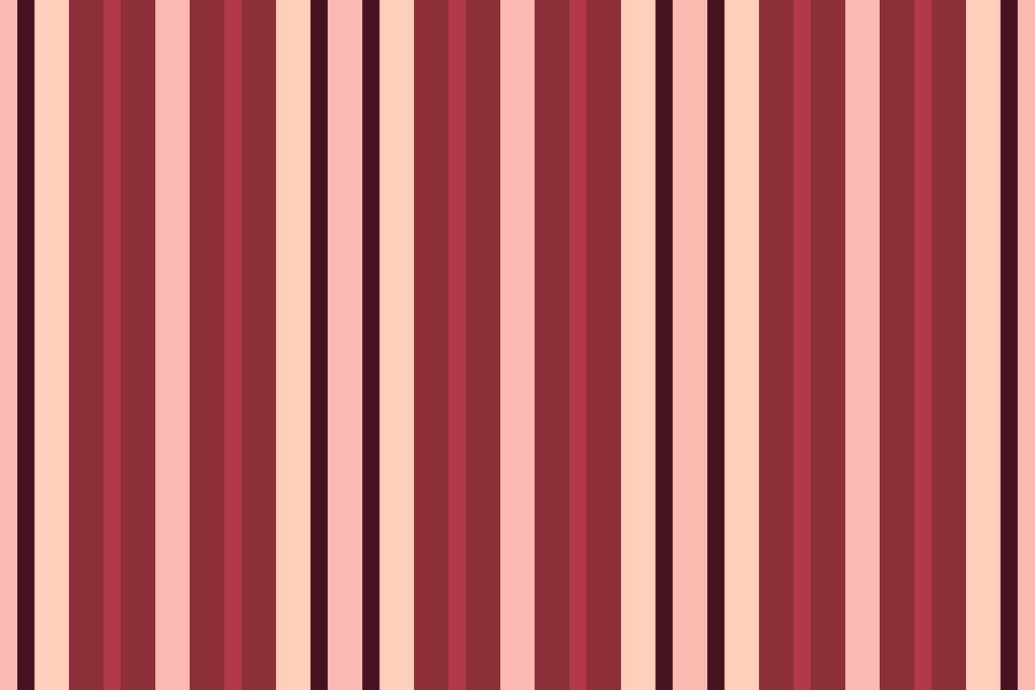 Ncenery fabric pattern vertical, new year texture background. Cackage lines seamless stripe textile in red and light colors. vector