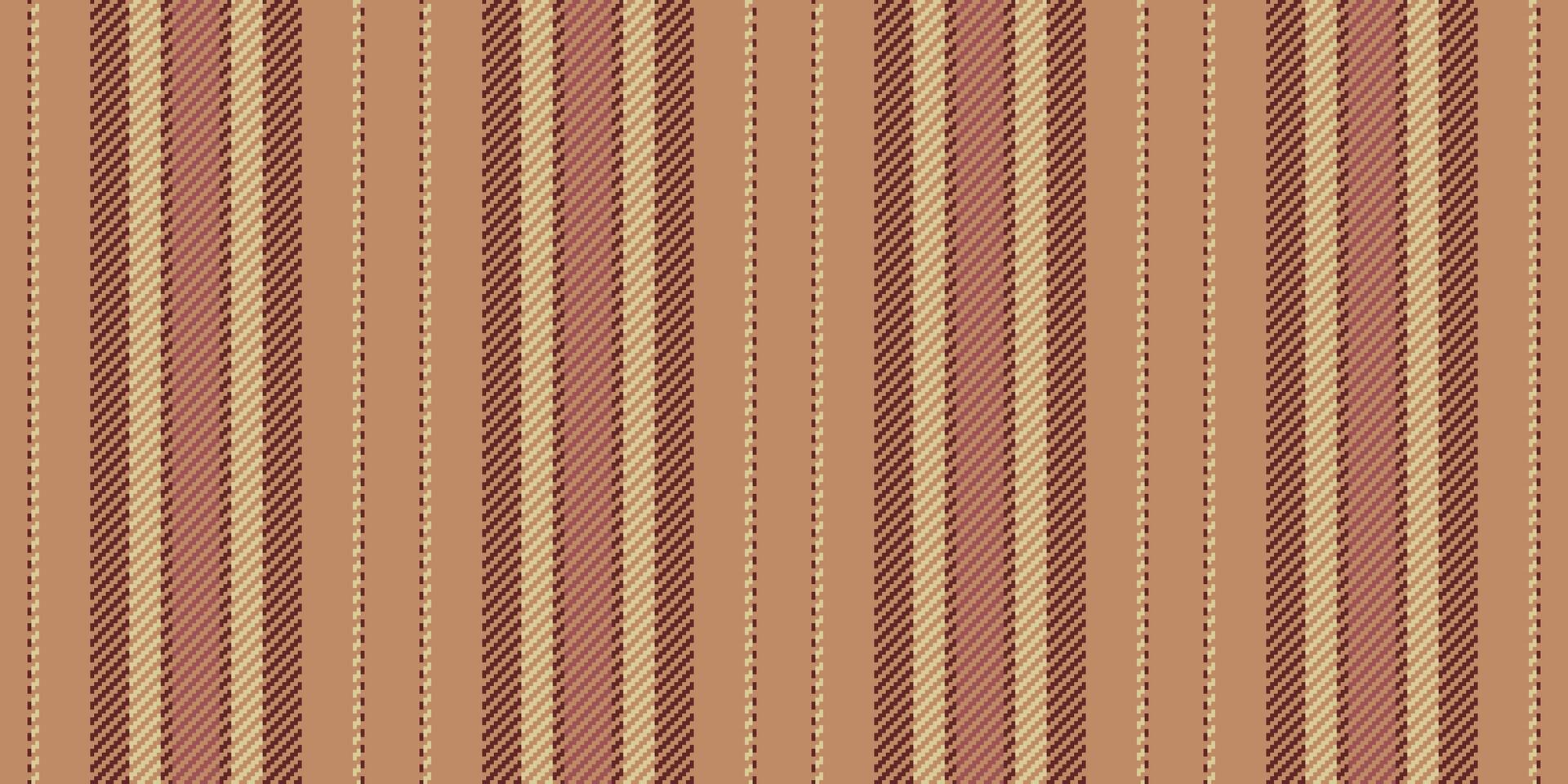 Canadian seamless lines background, conceptual textile stripe vertical. Give texture fabric pattern in orange and red colors. vector