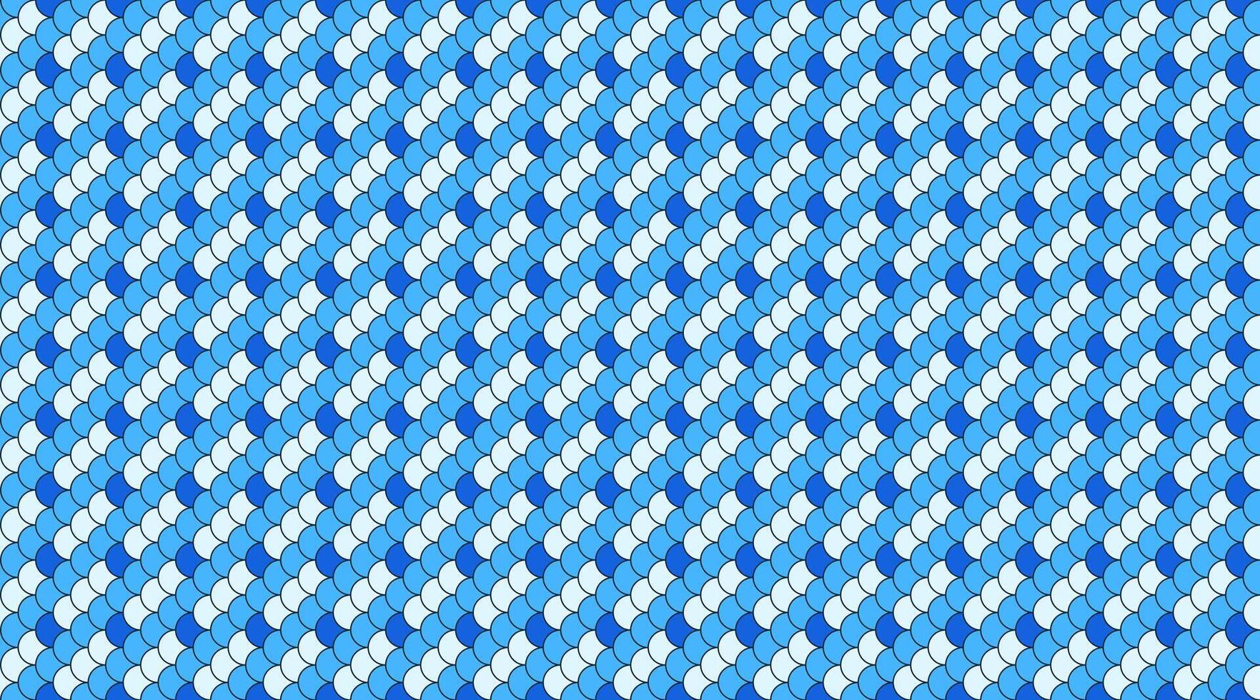 Abstract blue and white geometric pattern. Seamless design ideal for textile prints, website backgrounds, or decorative projects. Represents harmony, flow, and modern aesthetics. vector