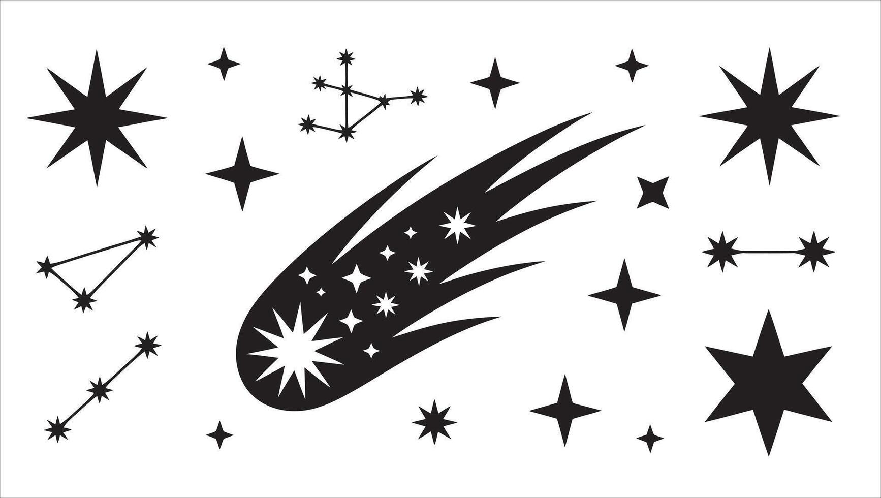 Vibrant starburst and sparkle graphic design with shining colors and abstract patterns vector