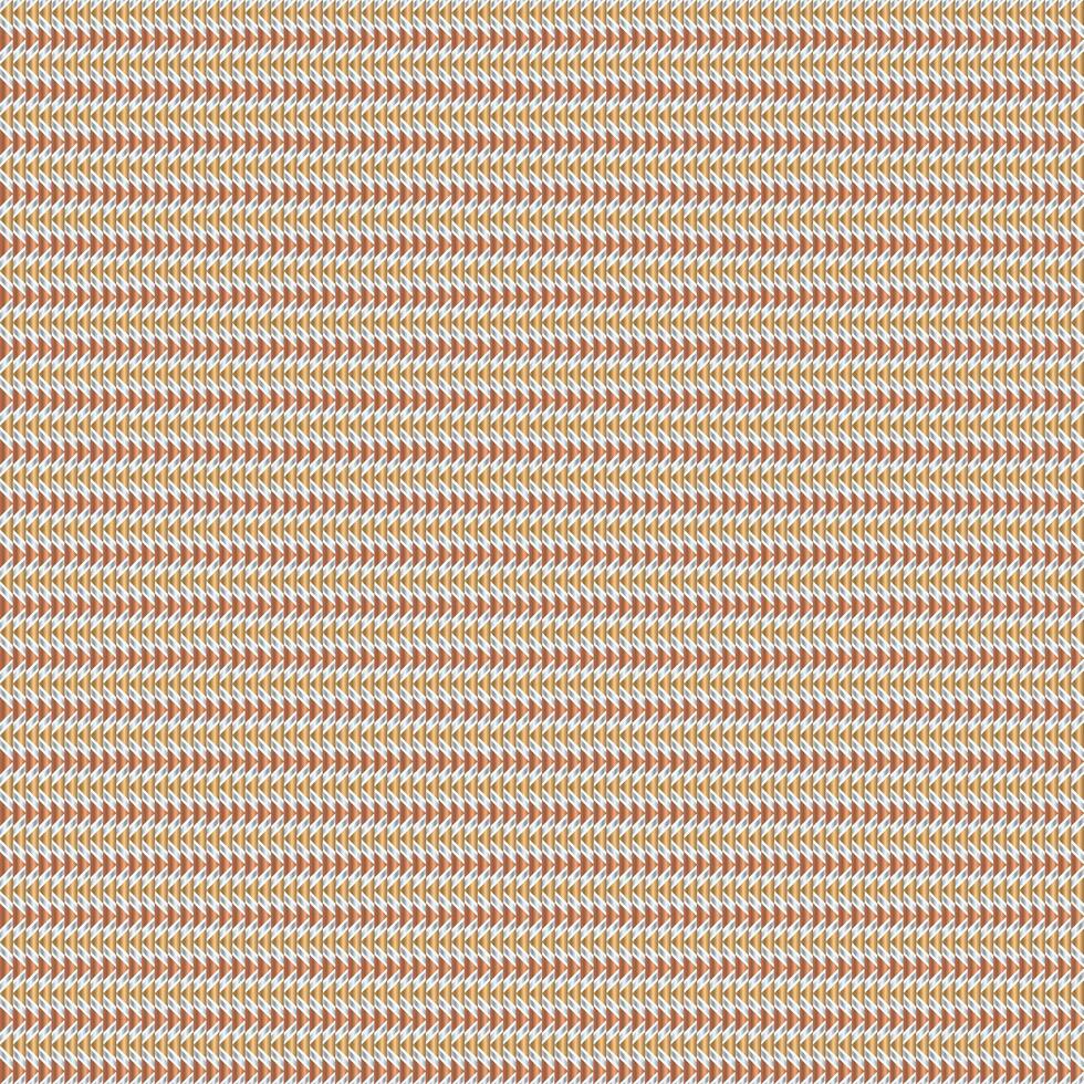 Geometric pattern, triangles arranged in a row, gold color. vector