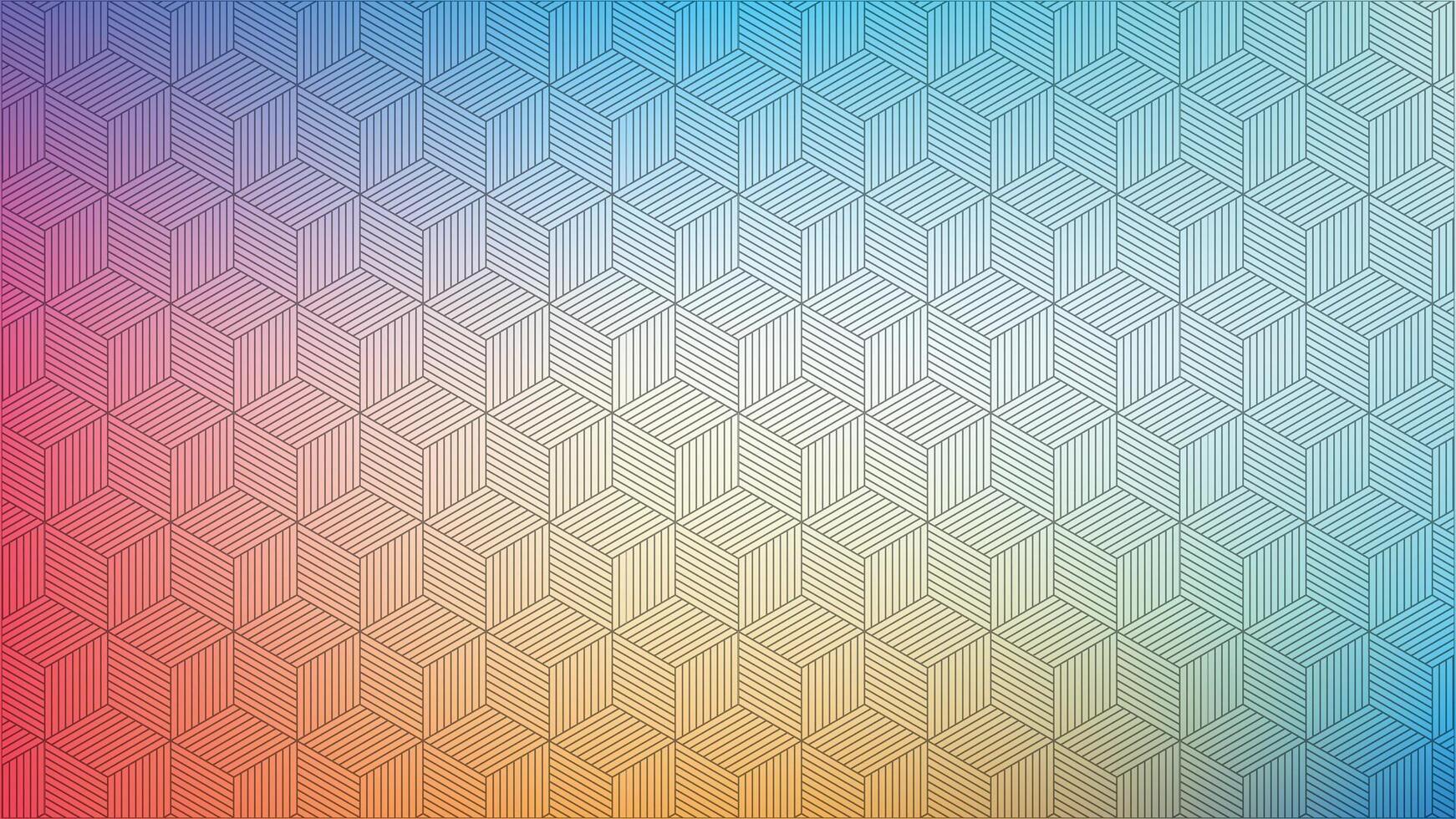 Abstract Colorful Pattern Background vector