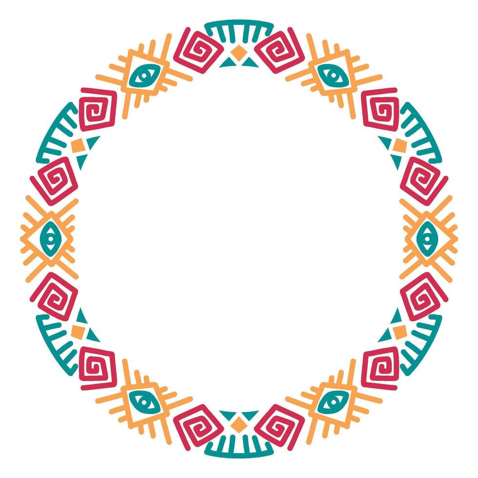 Black history month circle frames, Black history month Borders and Frames, Frames for Juneteenth with space for text. vector