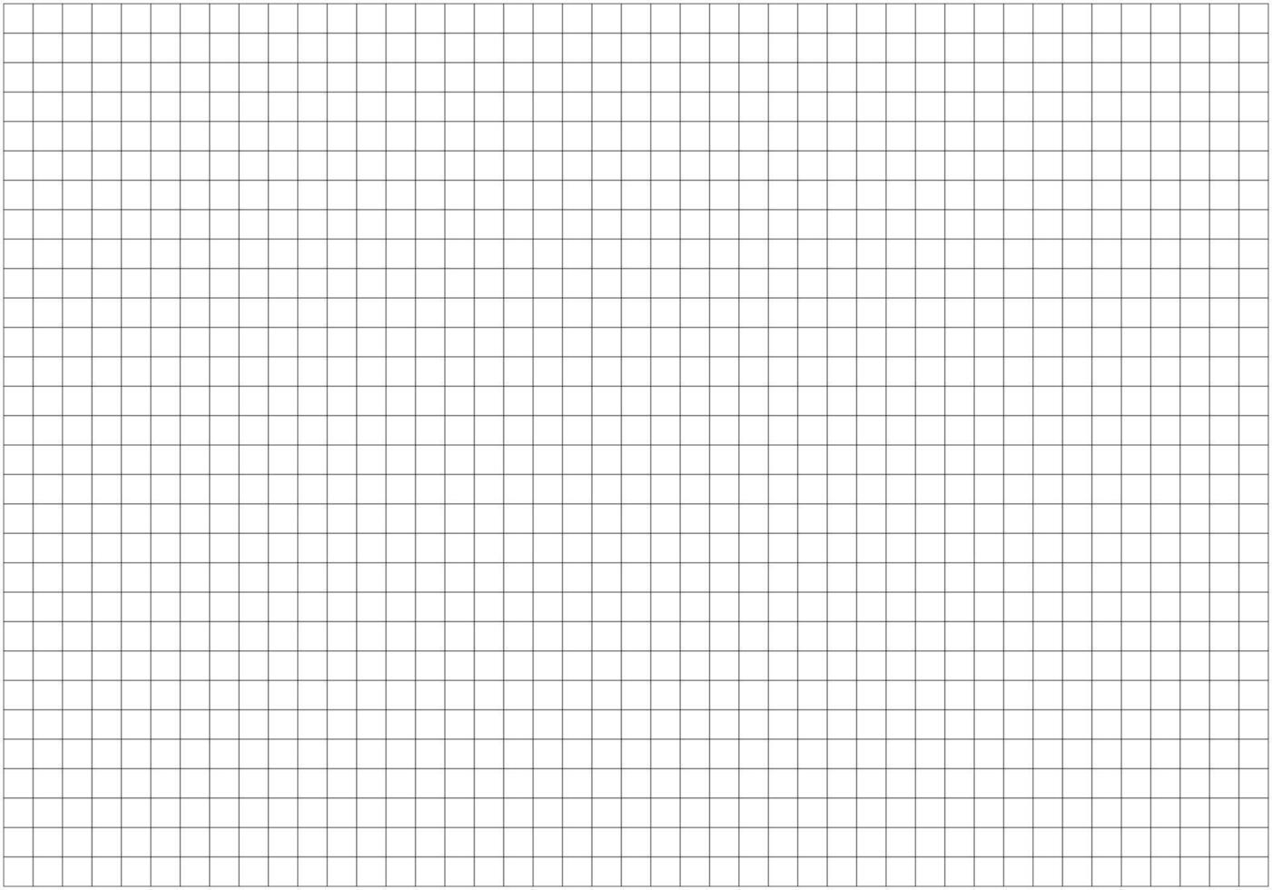 Squared wide grid paper. Mathematics grid pattern. Black grid texture. Notebook sheet blank mockup. Education backdrop. Typography template for making notebook production for school. vector