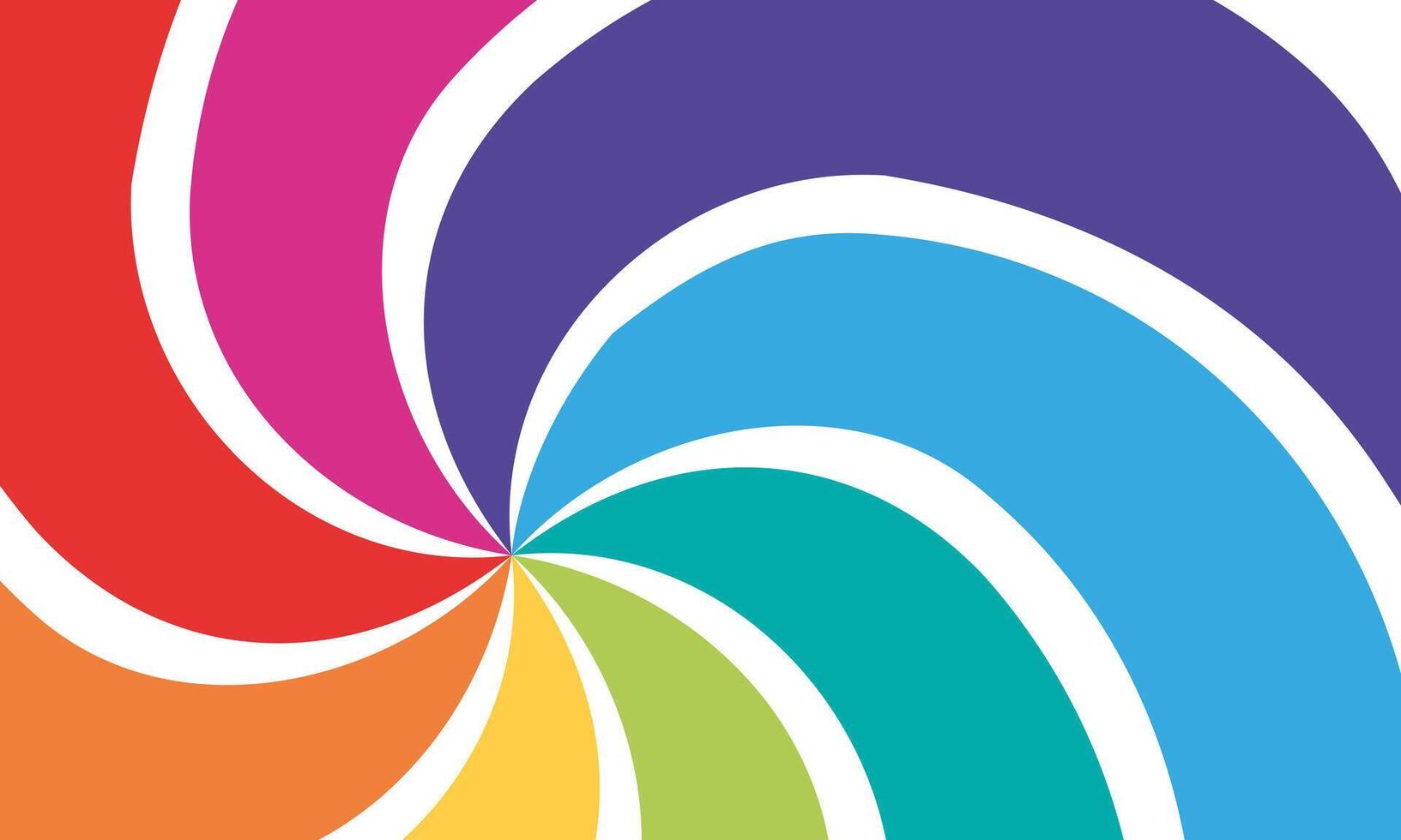 abstract background with colorful curved lines vector