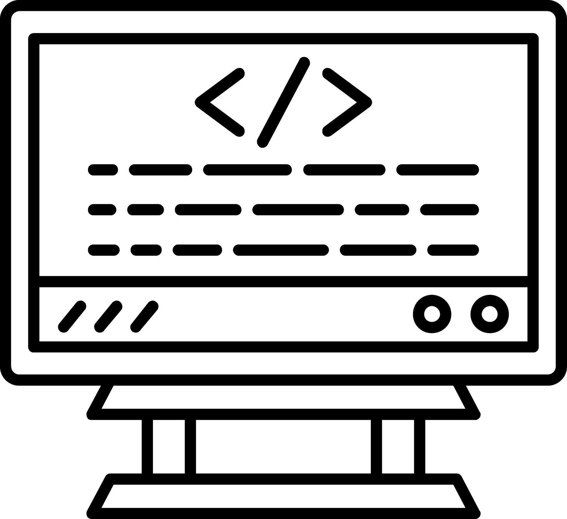 Coding line Programming Develop Software 75286189 Vector Art at Vecteezy