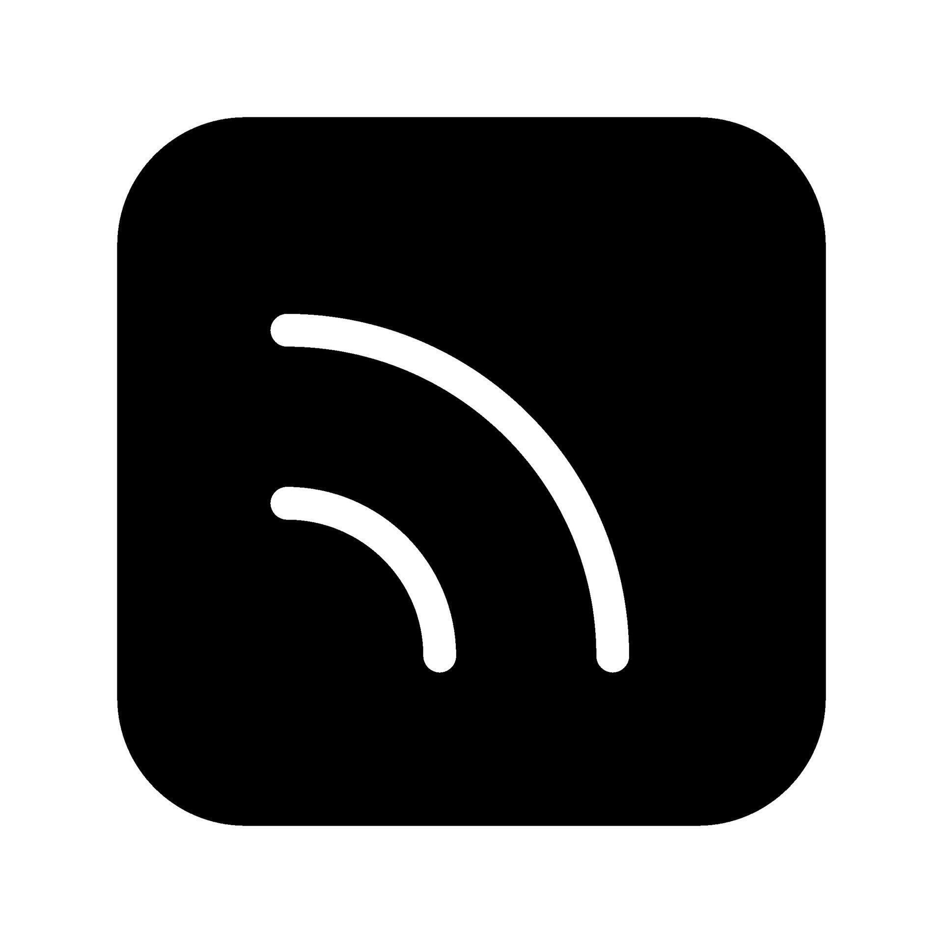 Rss Feed Subscription Icon 75405607 Vector Art at Vecteezy