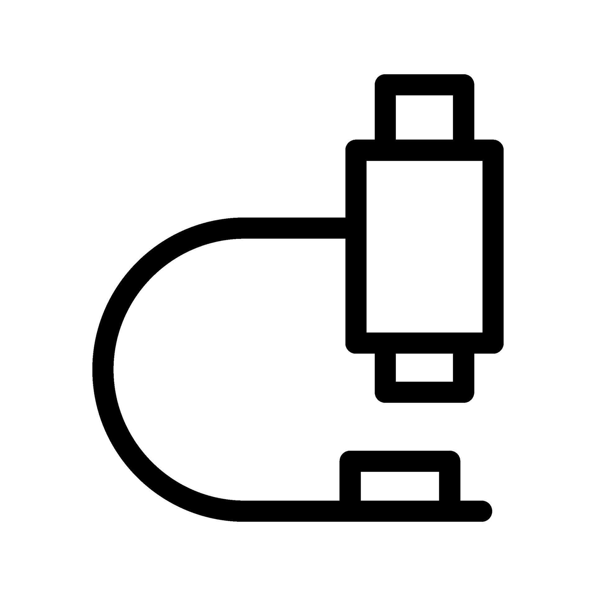 Microscope science icon 75508708 Vector Art at Vecteezy