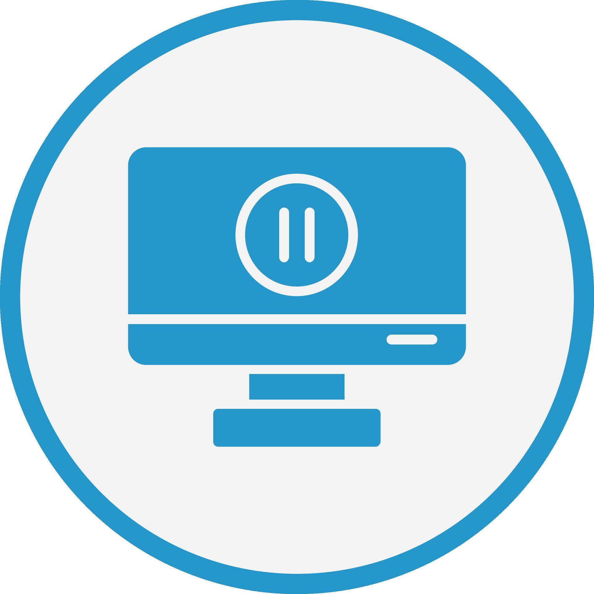 Pause Digital Tech Element Icon 75797786 Vector Art at Vecteezy