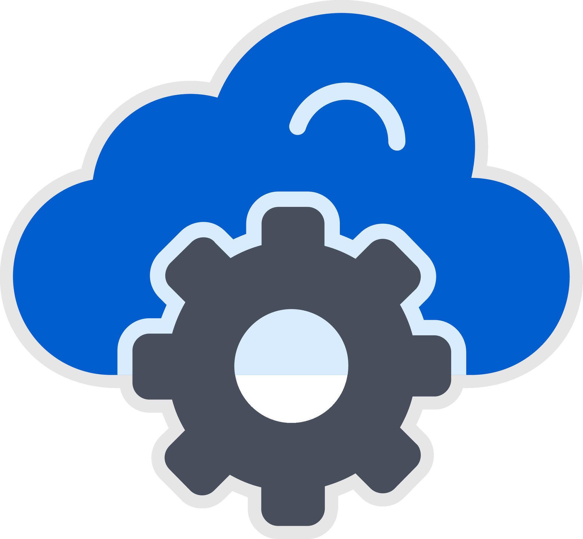 Cloud Computing User Interface Mark Symbol 76470133 Vector Art at Vecteezy