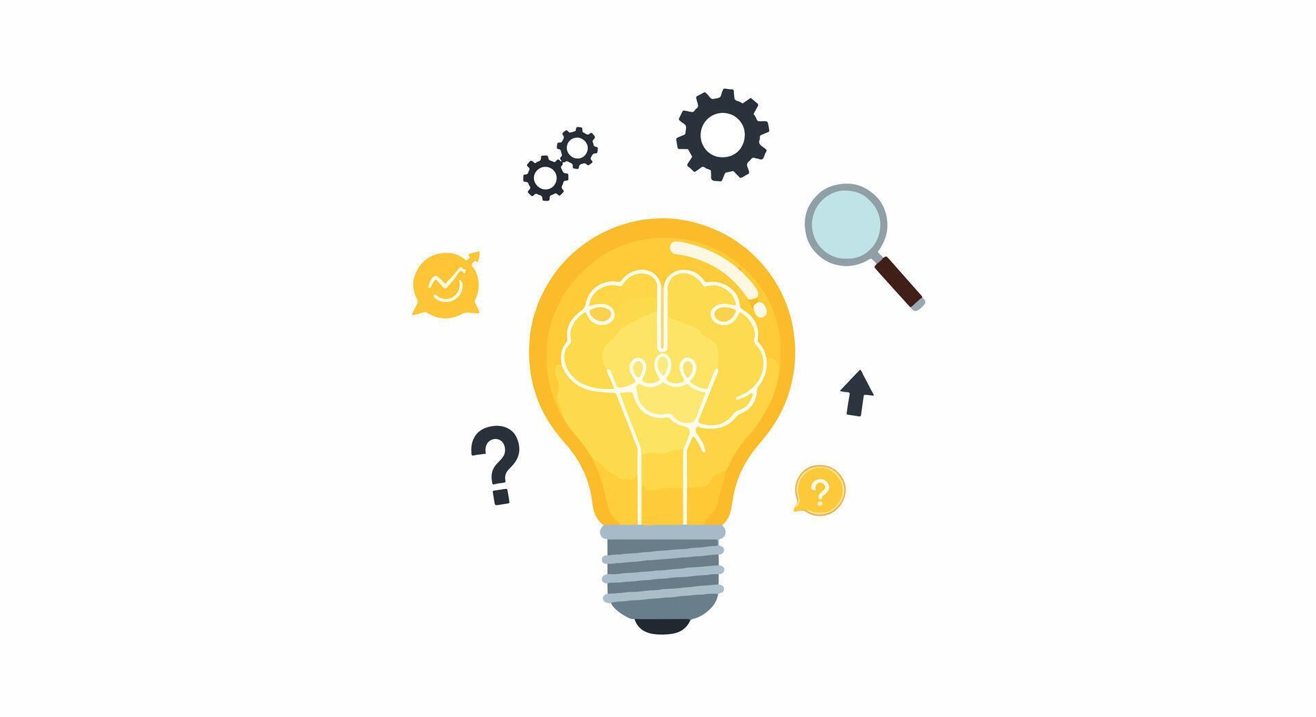 Creative problem solving concept 77089067 Vector Art at Vecteezy