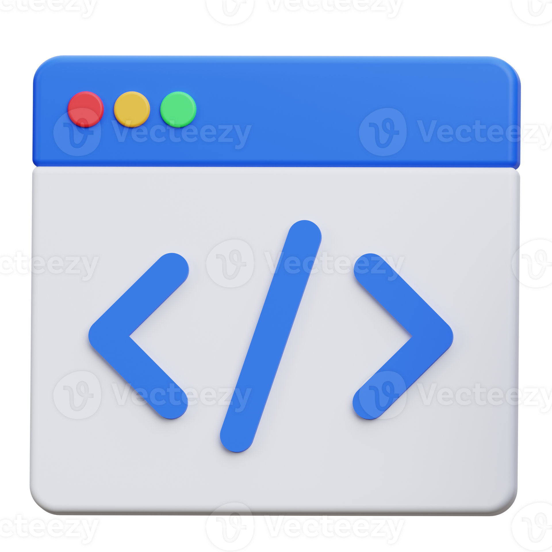 3D Programming Code Icon 77222875 PNG