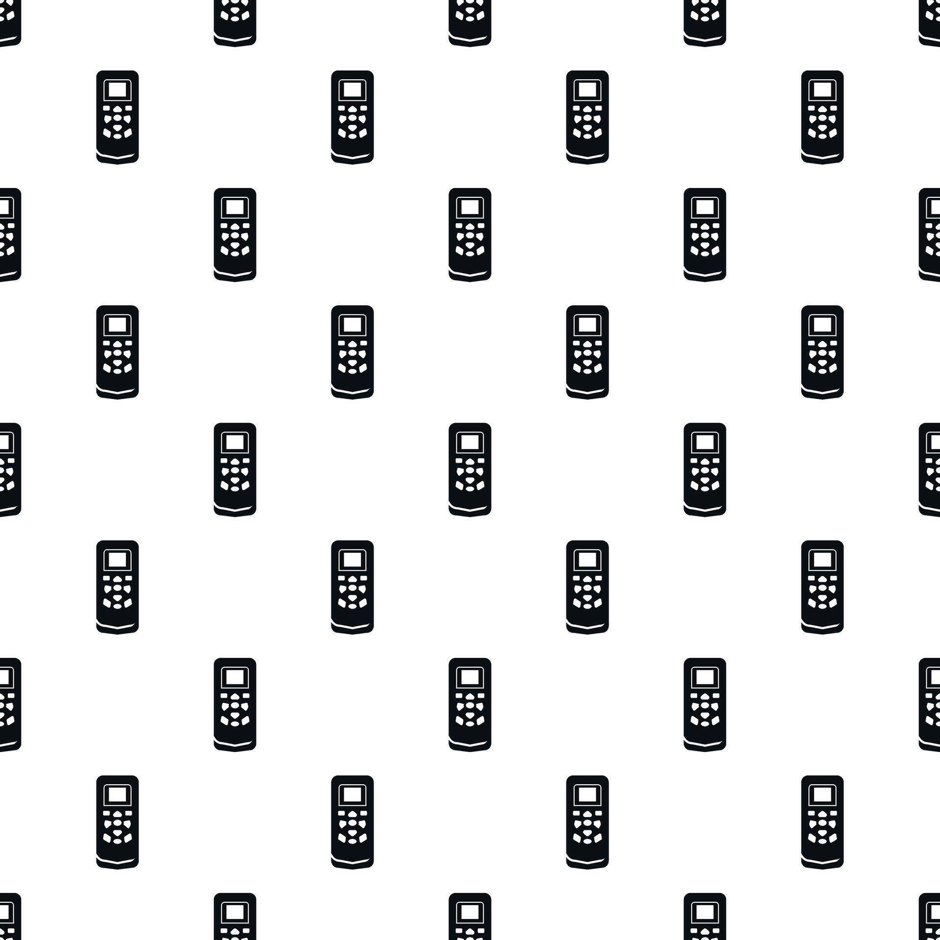 Remote control seamless pattern creating technology background 77232397 ...